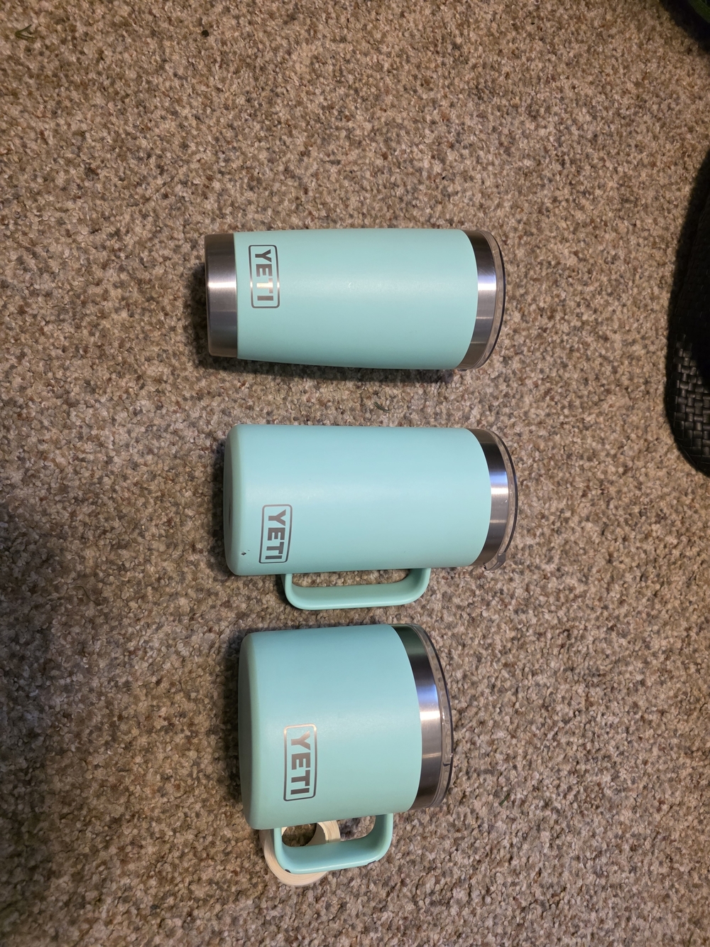 Yeti Seafoam Green Rambler Set - 3 Pieces